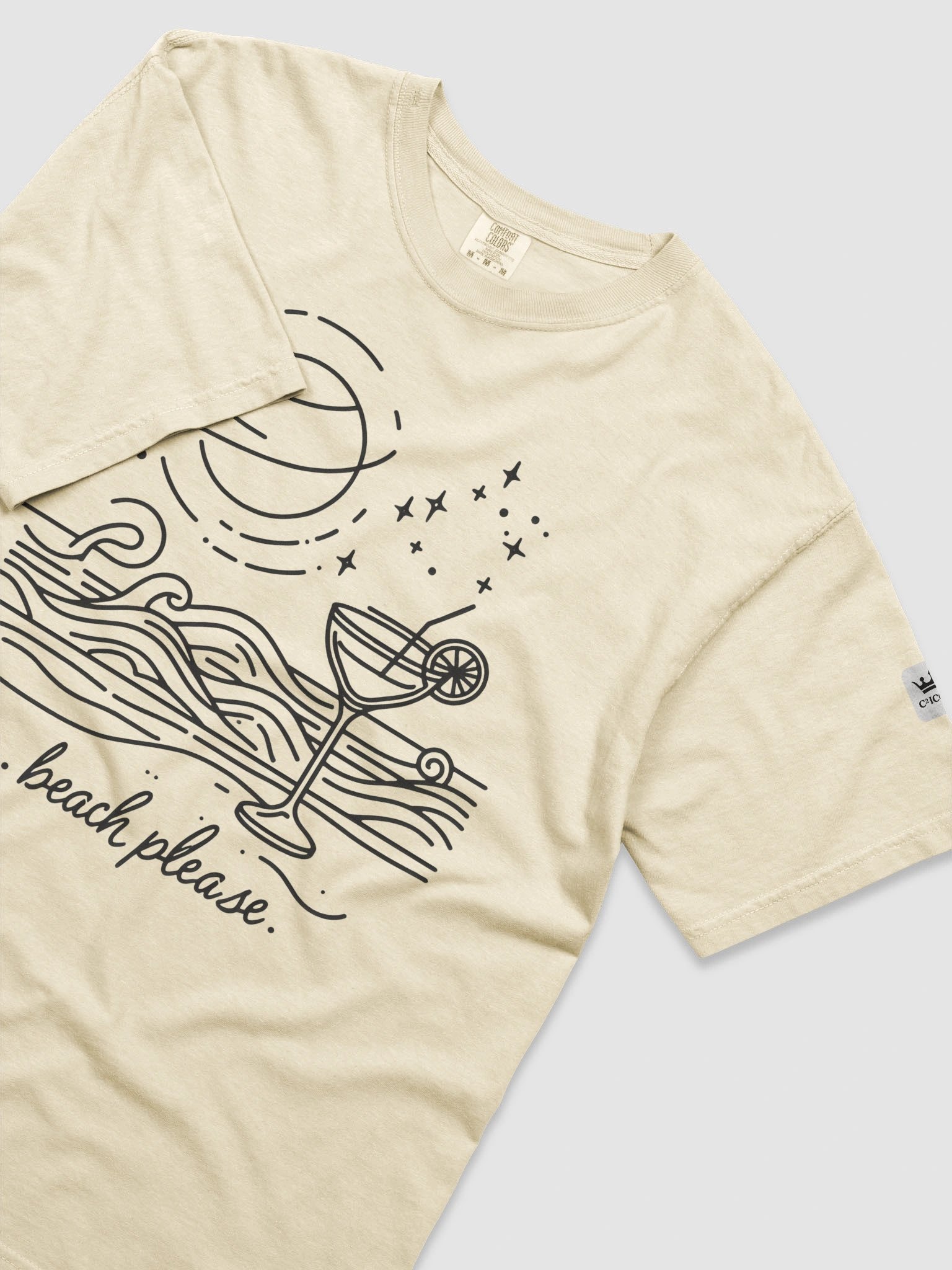Beach Please Graphic T-Shirt product image (5)