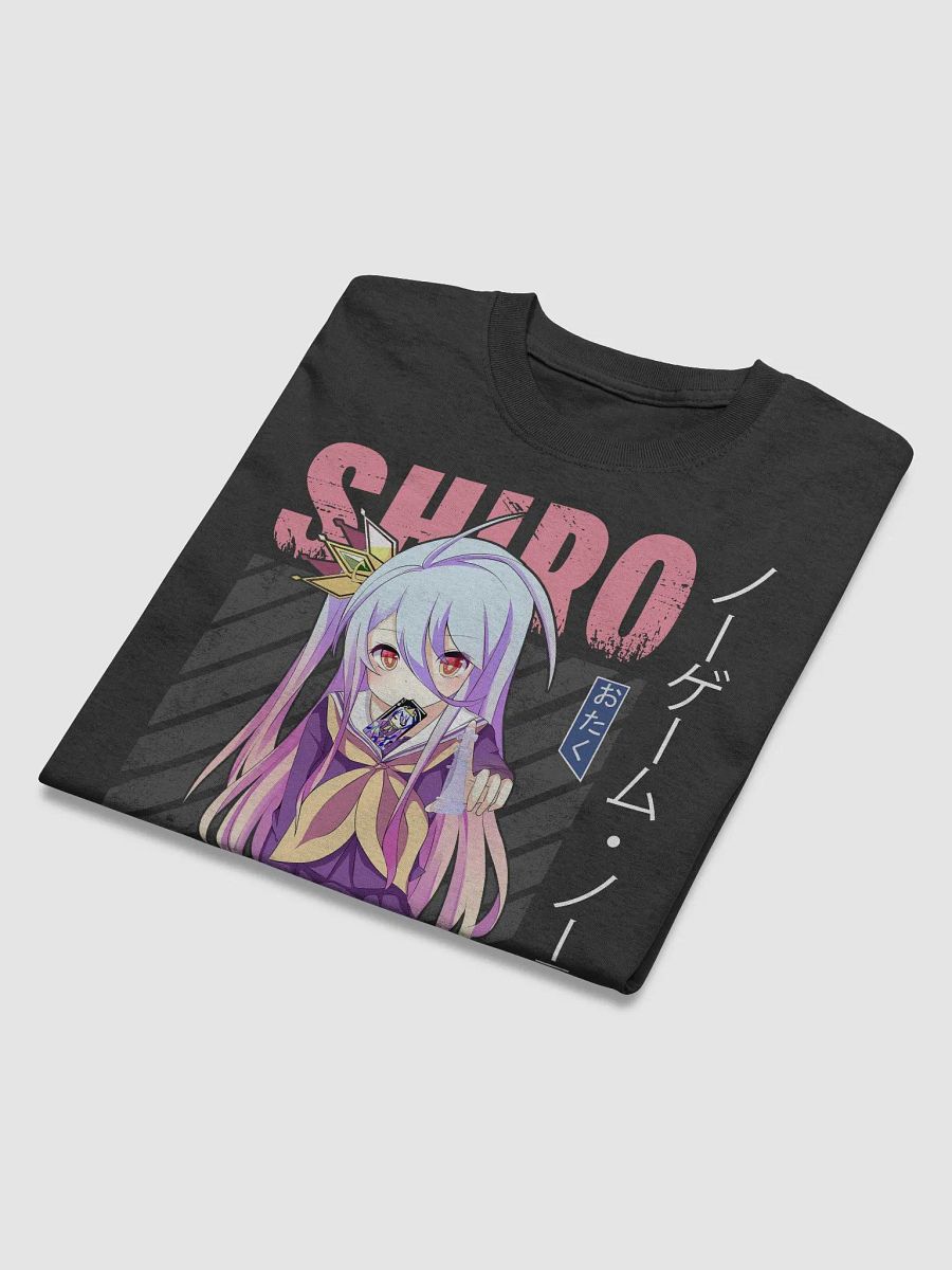 No Game No Life Shiro Royal Pose T-Shirt – Gildan Heavyweight product image (4)