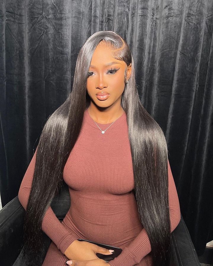 Back to School 13x6 HD Lace 24inch Bone Straight Brazilian Wig (Pre Order) product image (1)