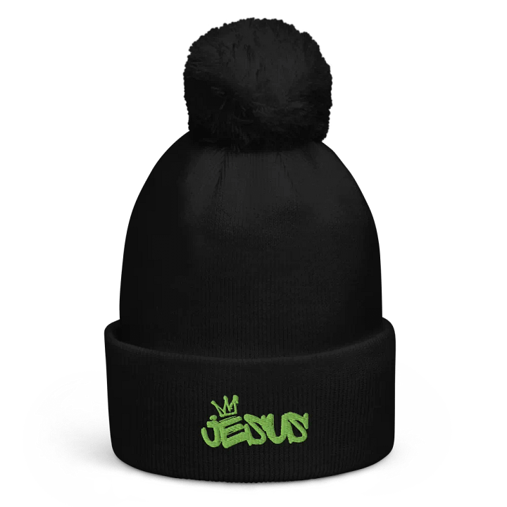 Royal Crowned Jesus Pom-Pom Beanie product image (1)