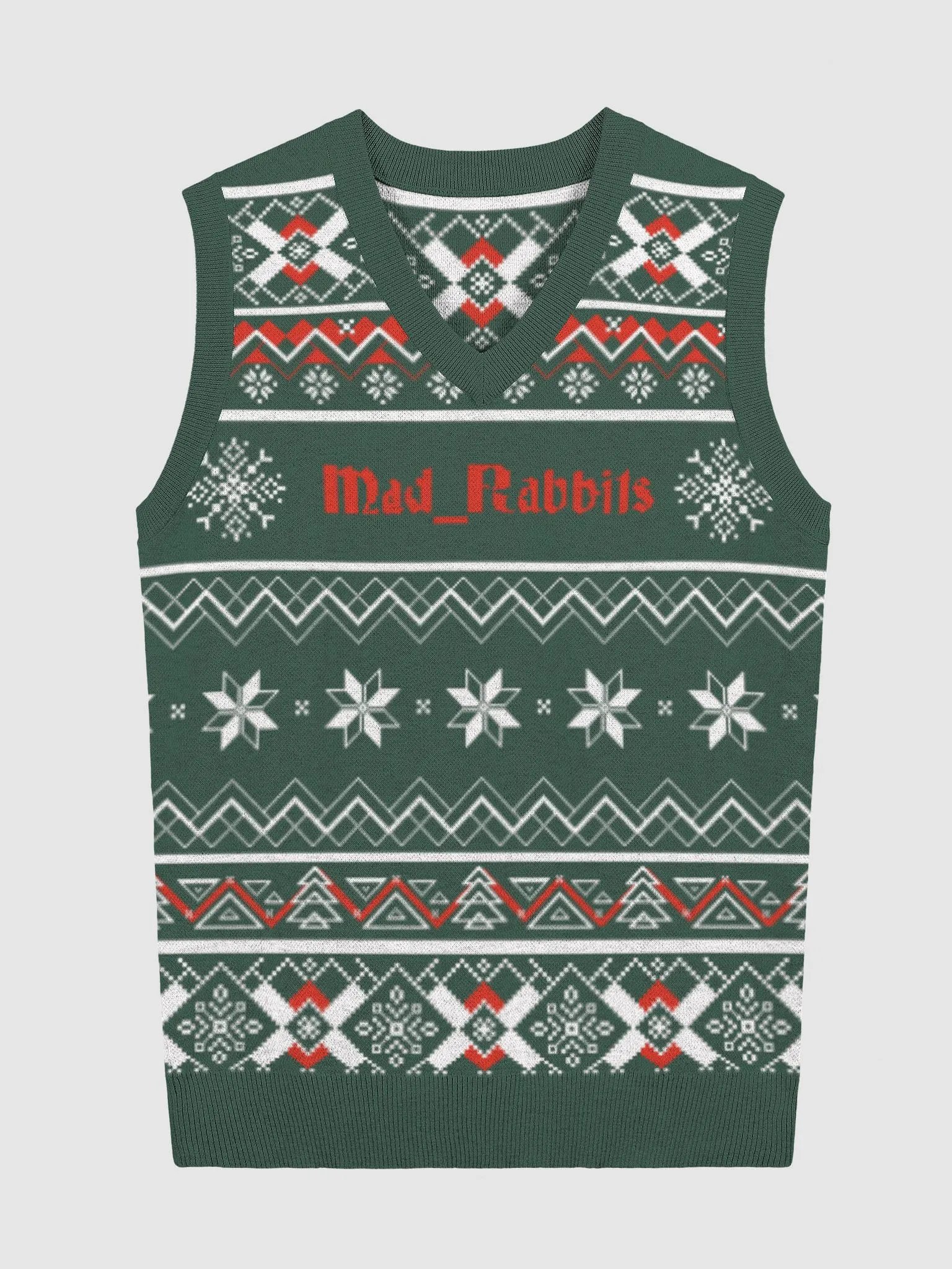 Mad_Rabbits Knitted V-Neck Vest product image (3)