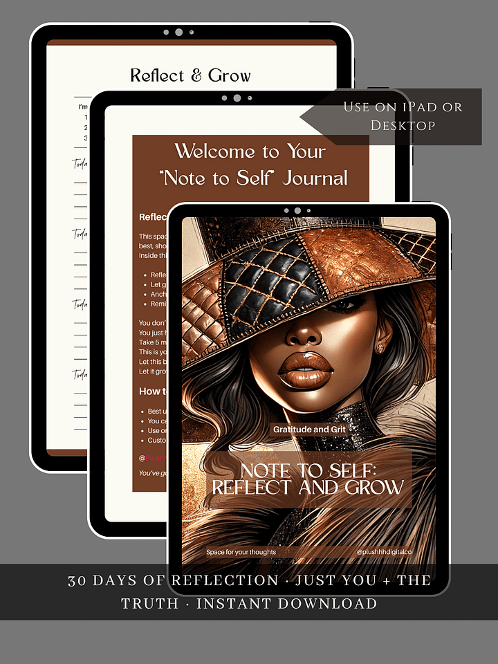 Note to Self- Reflect & Grow product image (2)