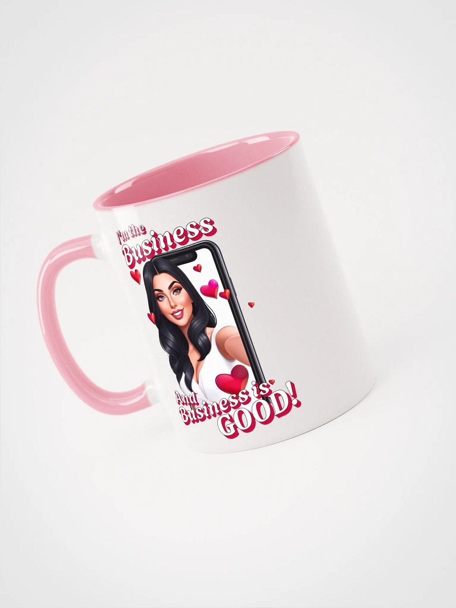 I'm The Business - Social Media Influencer - Ceramic Mug with Color Inside - v5 product image (3)
