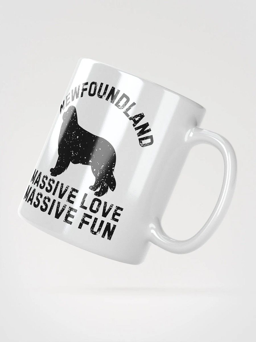Newfoundland Dog Silhouette Coffee Mug – Classic and Timeless product image (2)