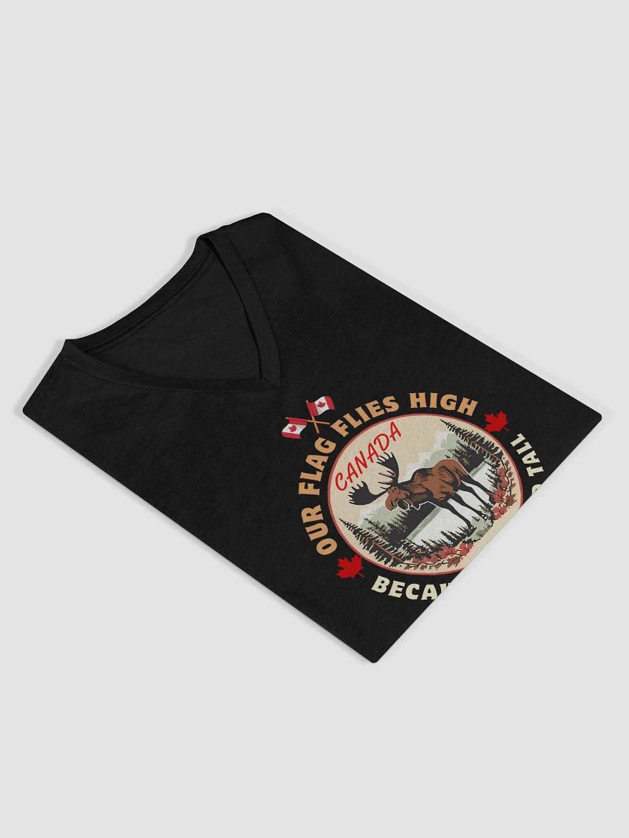 Canadian Pride Moose V-Neck Tee product image (16)