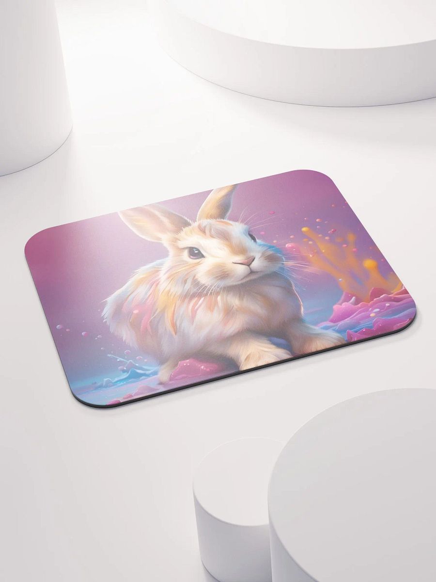 Colorful Bunny Mouse Pad product image (4)