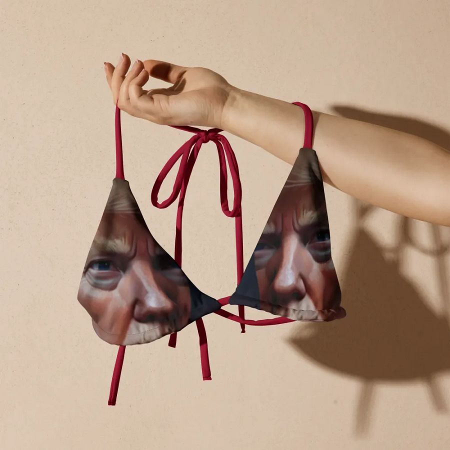 Trump Tough All-Over Bikini Top product image (8)