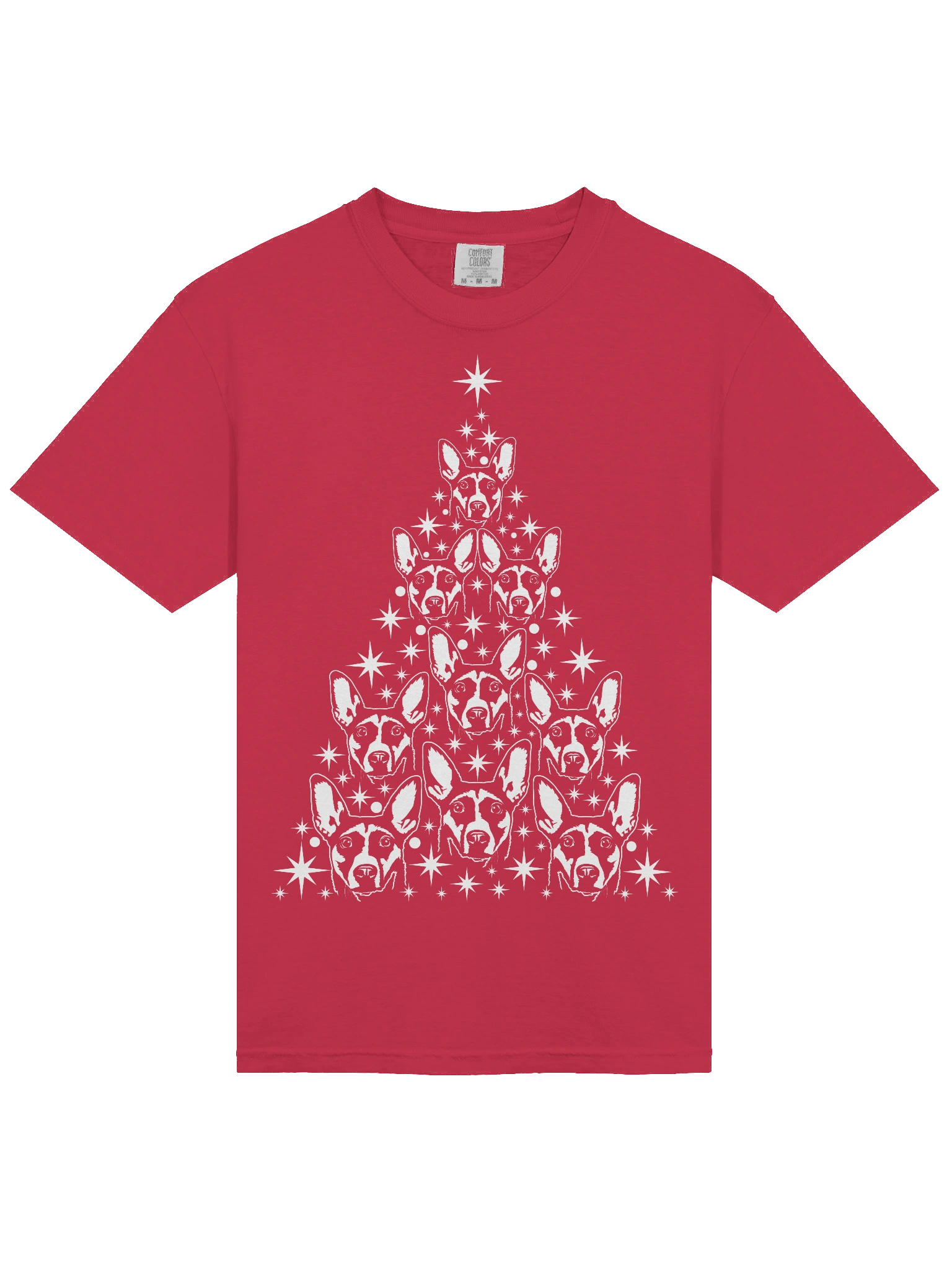 Rat Terrier Christmas Tree T-Shirt product image (5)