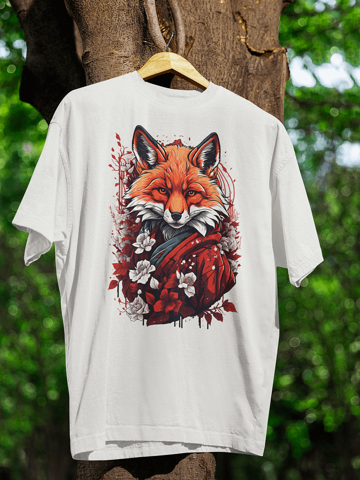 Kitsune Geisha T-Shirt product image (2)