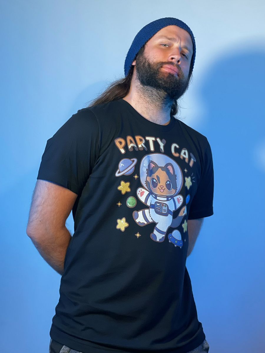 Party Cat T-Shirt product image (2)