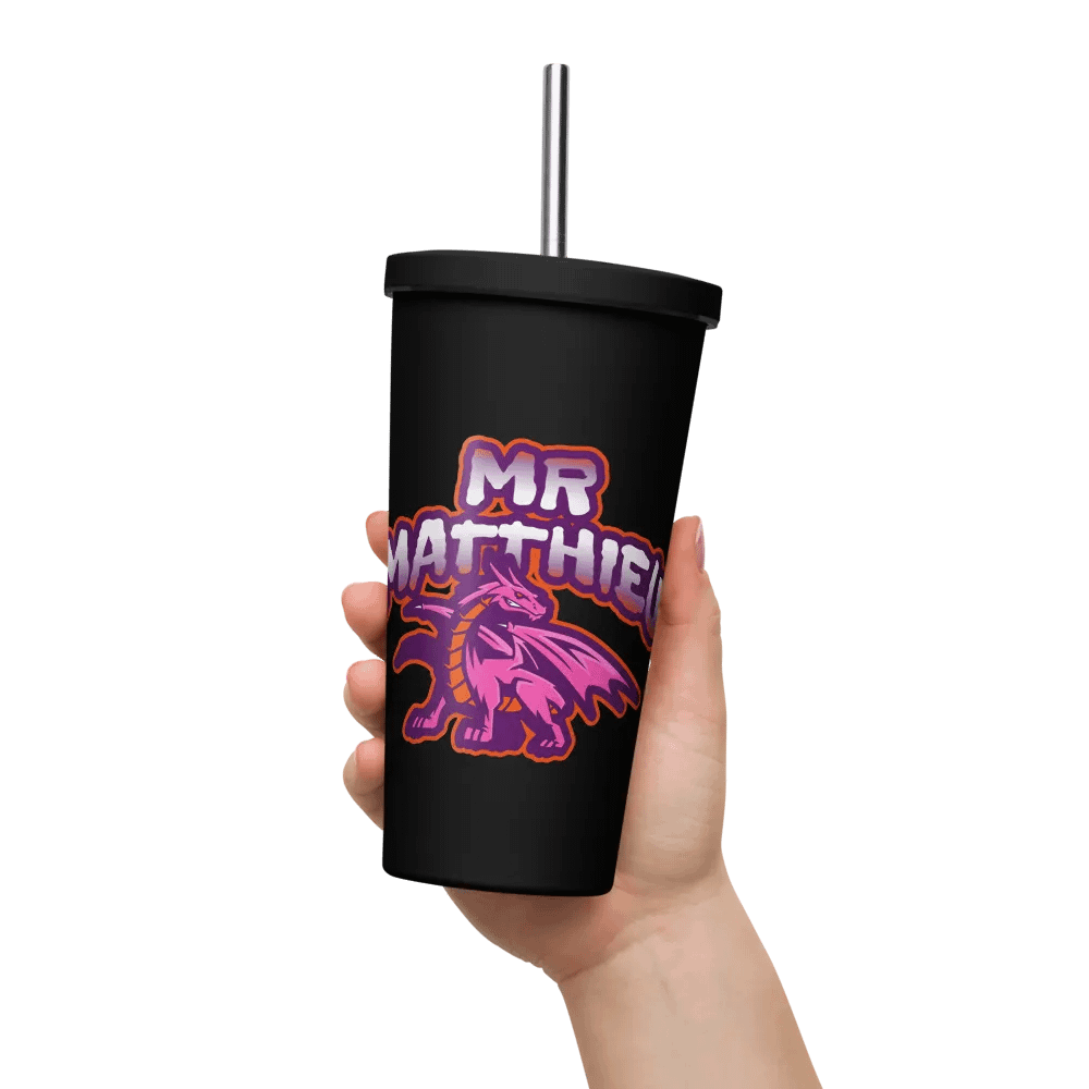 Insulated Tumbler with a Straw product image (15)