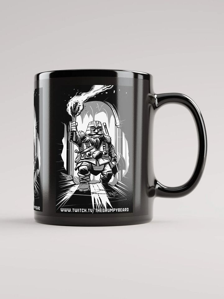 TheGrumpyDwarf - Black Glossy Mug product image (1)
