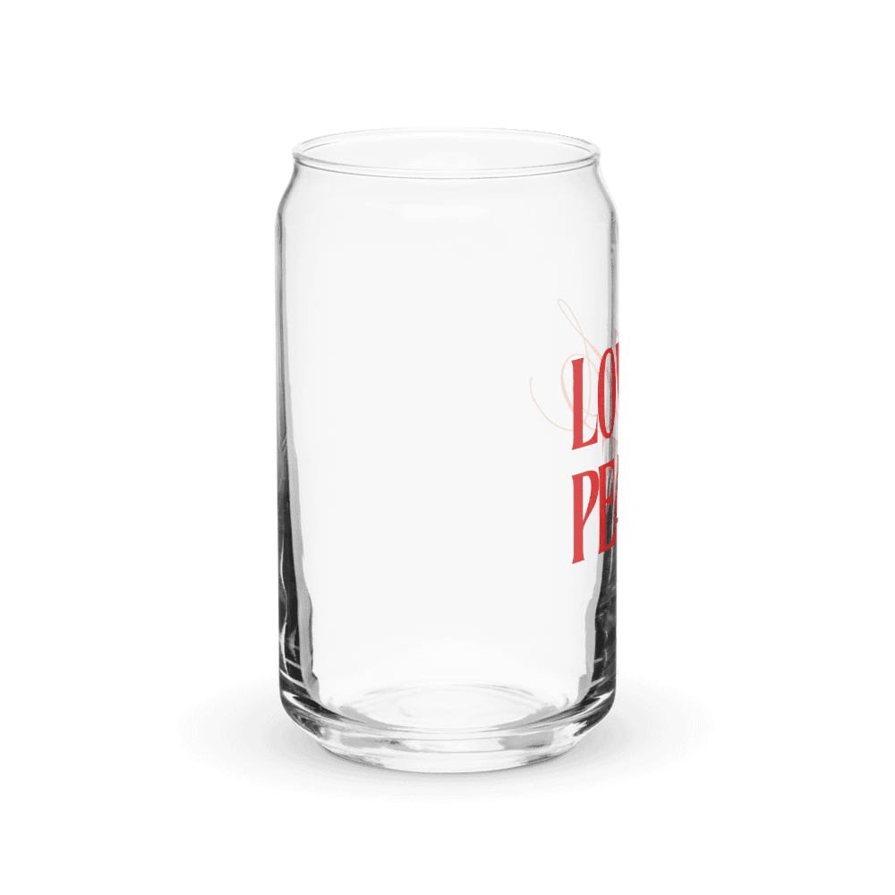 Can-Shape Glass Love & Peace product image (40)
