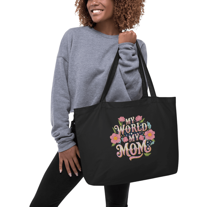 My World My Mom Organic Cotton Tote product image (7)
