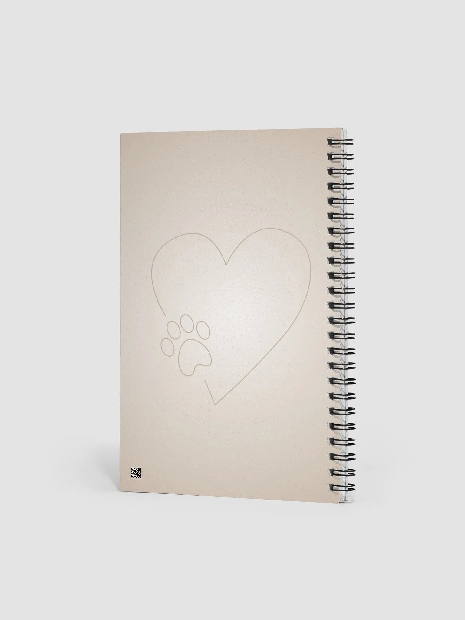 Santa Paws Spiral Notebook product image (2)