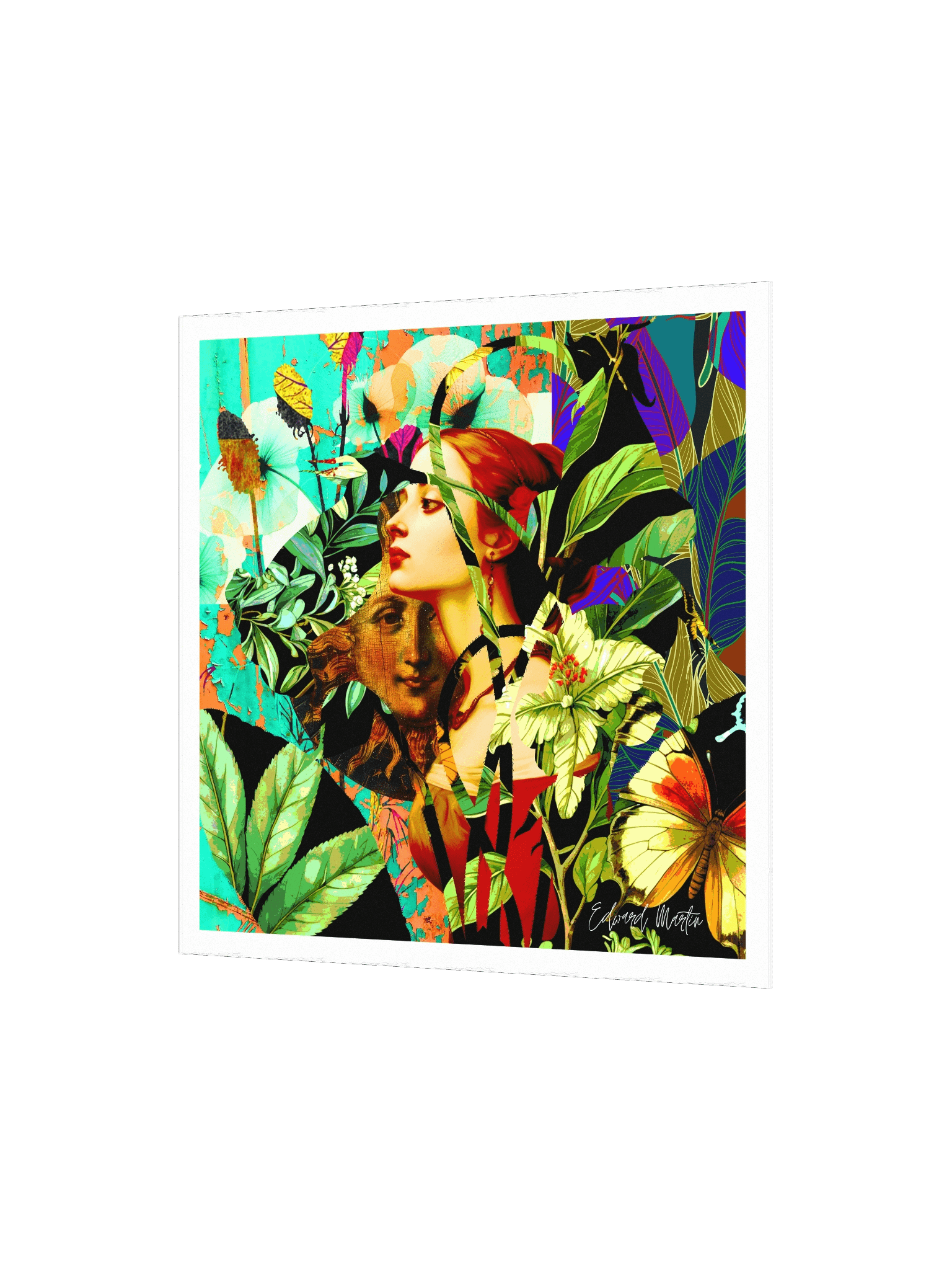 'Secret Garden of the Muse' by Edward Martin Collage Poster product image (7)