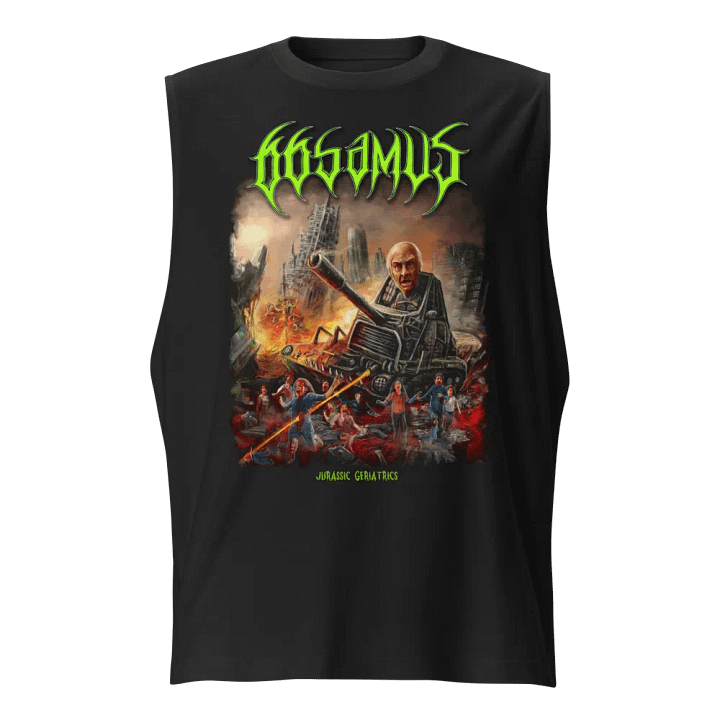 Jurassic Geriatrics muscle tank product image (1)