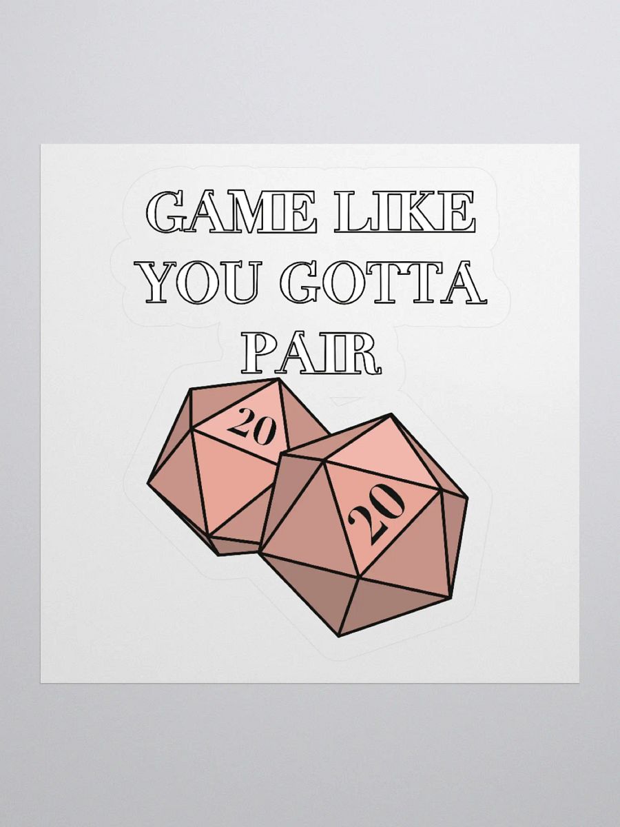 Game Like You Gotta Pair product image (1)