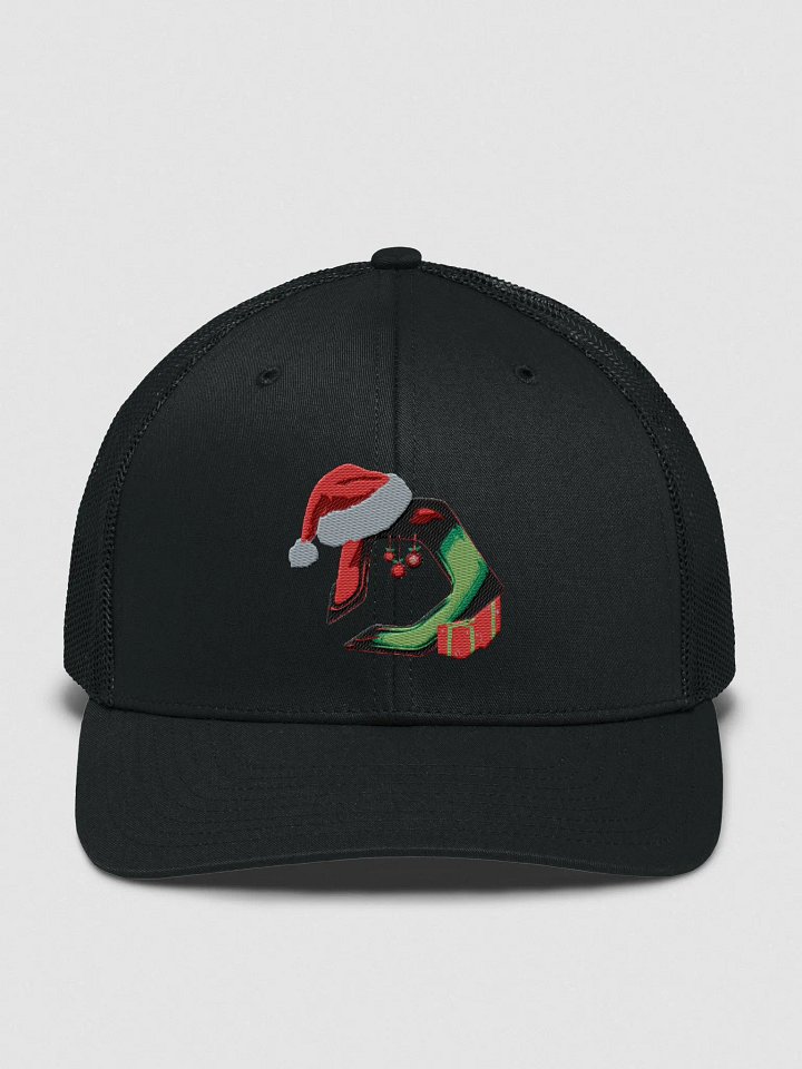 Christmas D Trucker hat product image (1)