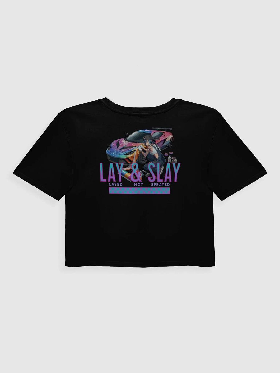 Wrapper Anime Girl Crop Tee product image (2)