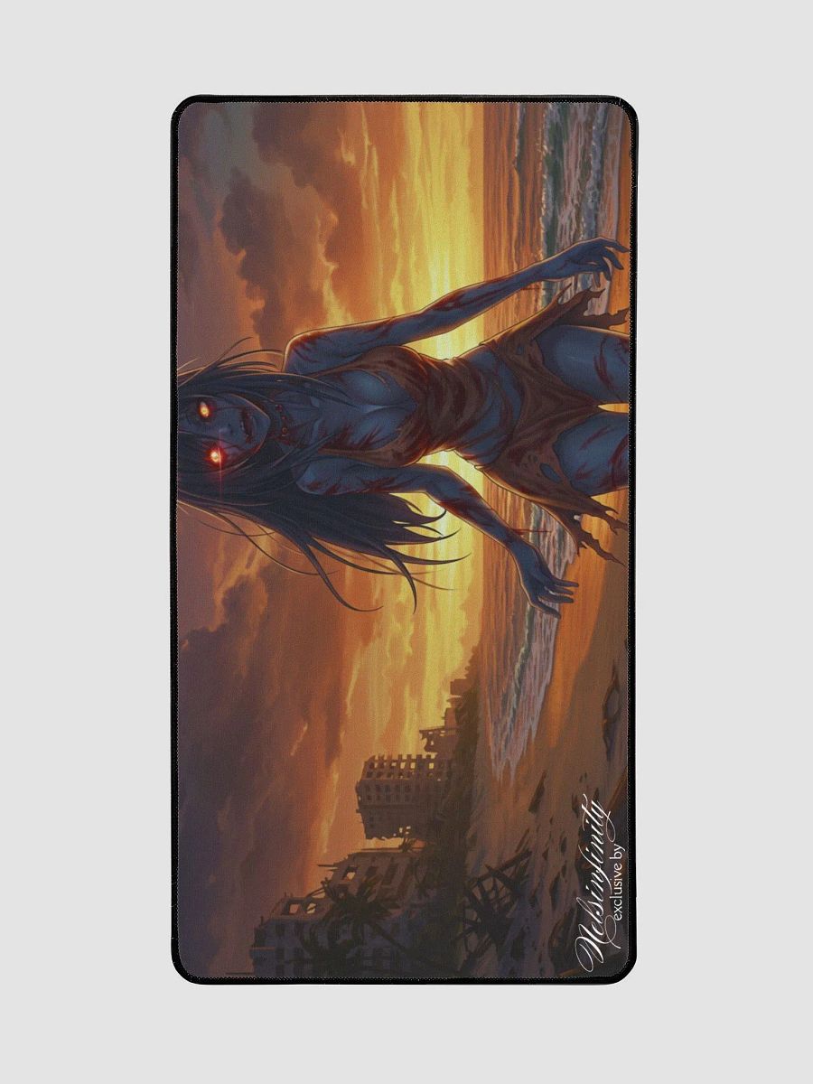 V4 Zombie Anime Beach Babe Desk Mat product image (2)