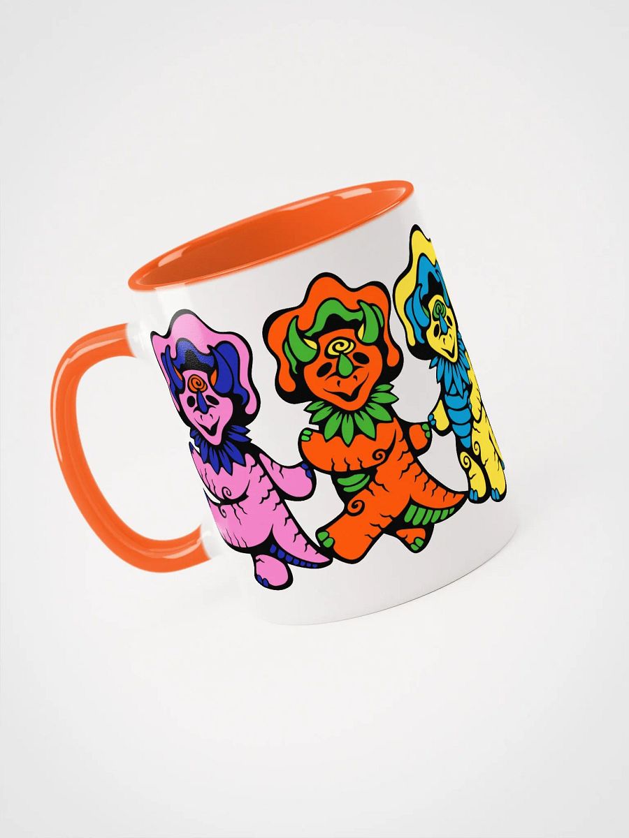 Dancing Dinos Colorful Mug product image (3)