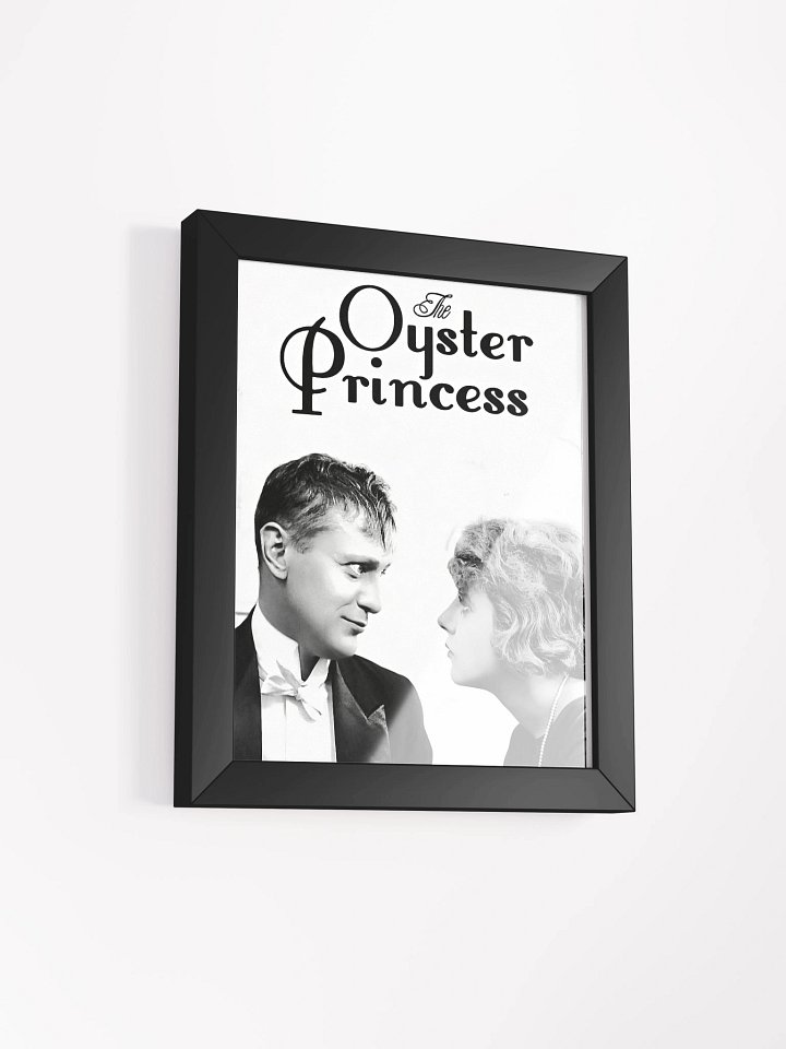 The Oyster Princess - Framed Matte Poster product image (5)