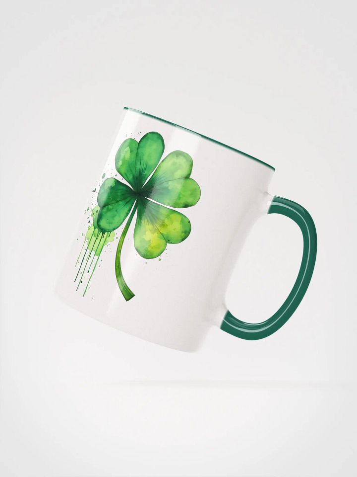 Shamrock Splash Watercolor Mug product image (10)