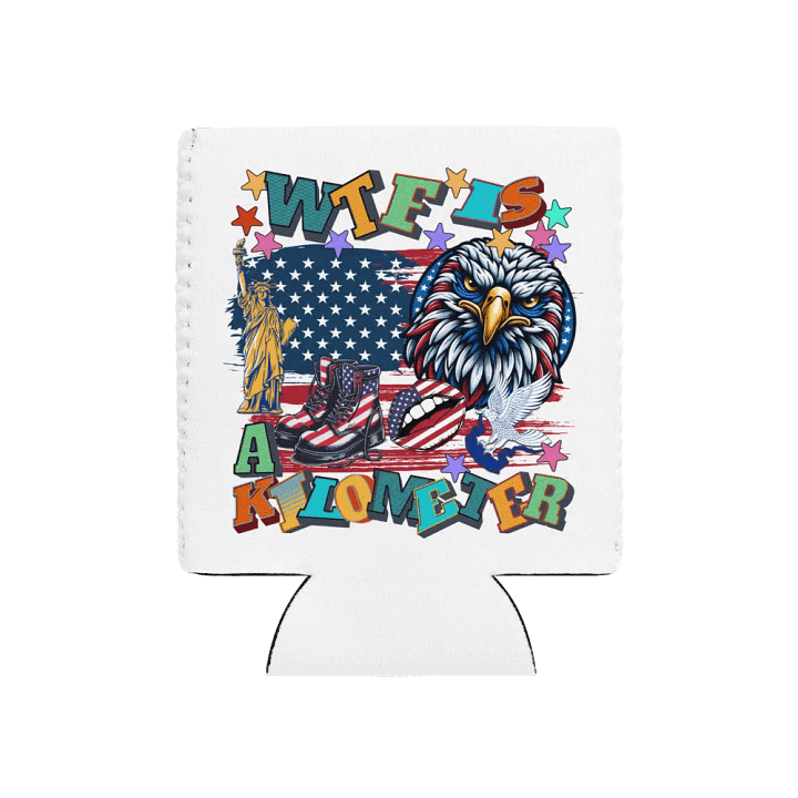 WTF Is A Kilometer American Eclectic Can Cooler product image (1)