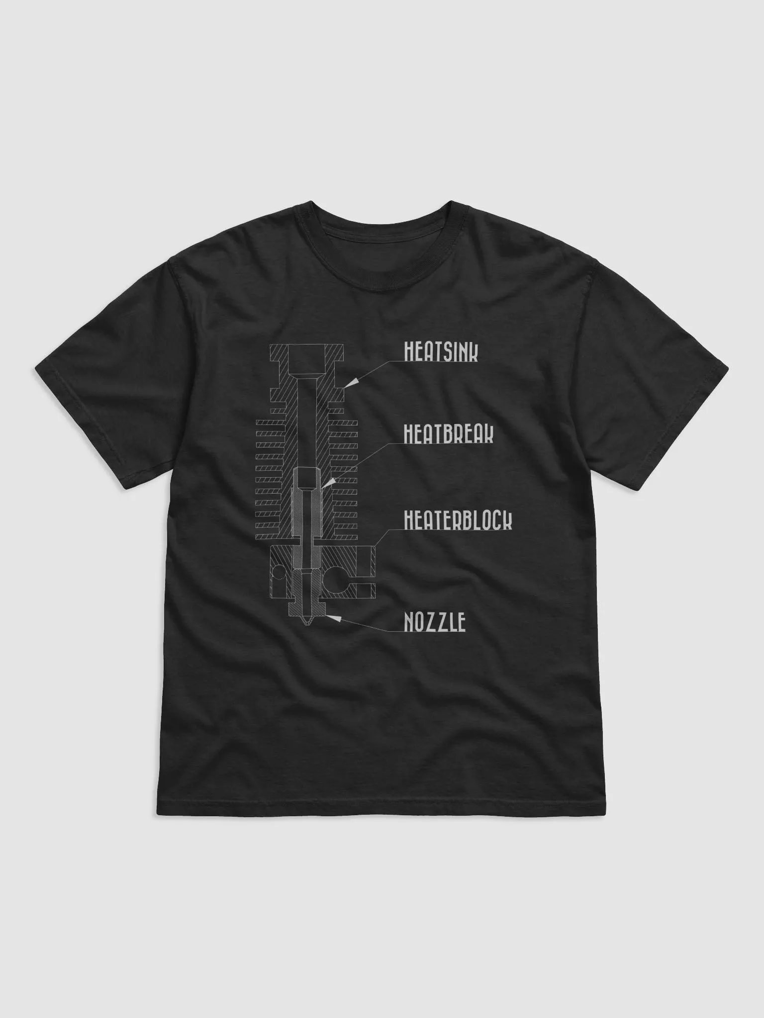 T-Shirt Hotend en coupe product image (4)
