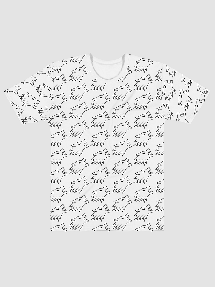 All-Over Print Logo Tee (white) product image (1)