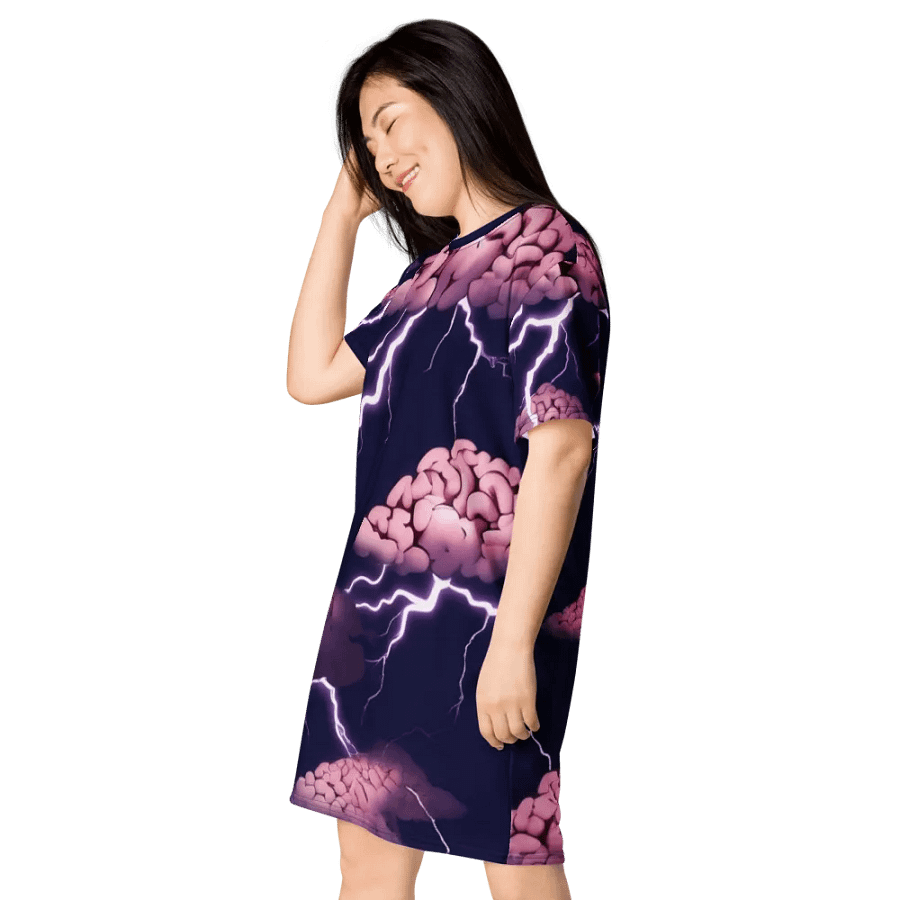 Brain Storm T- Shirt Dress product image (4)