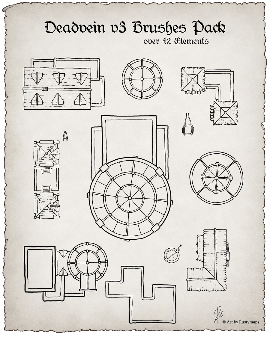Deadvein V3 Brushes Pack product image (1)