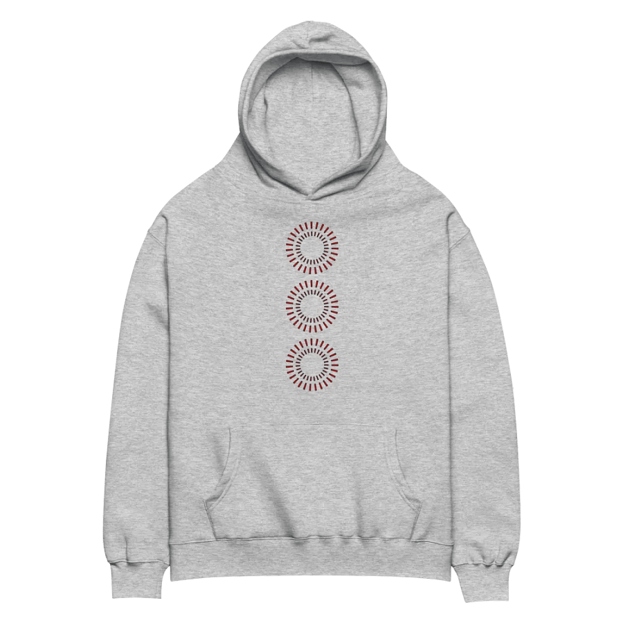 Red Circle Unisex Premium Oversized Hoodie product image (8)