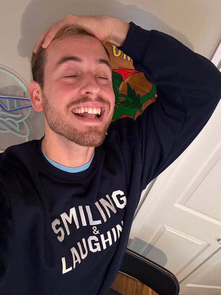 Smiling and Laughing Crewneck product image (1)