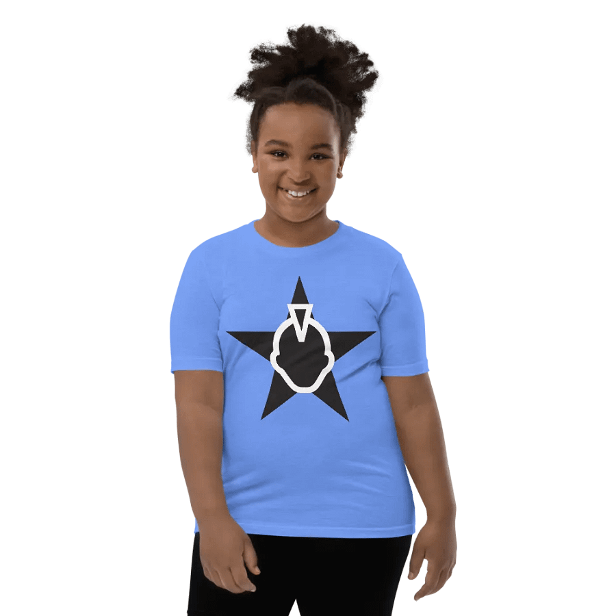 Youth Flipside Star Classic Cotton T-Shirt product image (26)