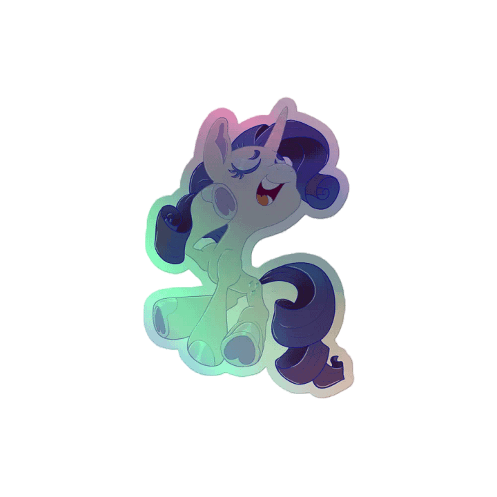 Rarity holographic sticker product image (2)