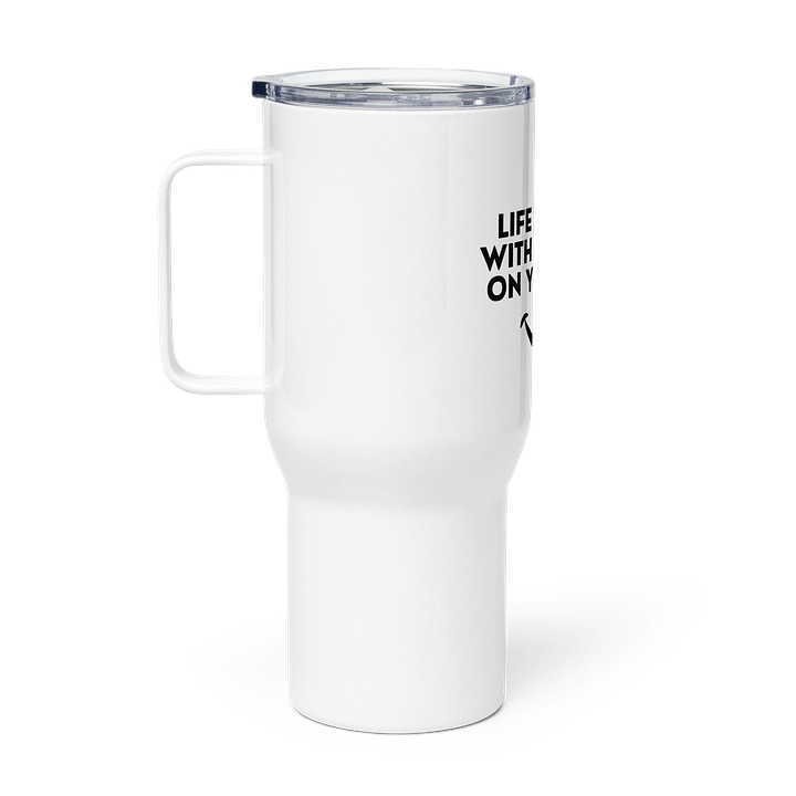 Smilie Travel Mug with Handle product image (1)
