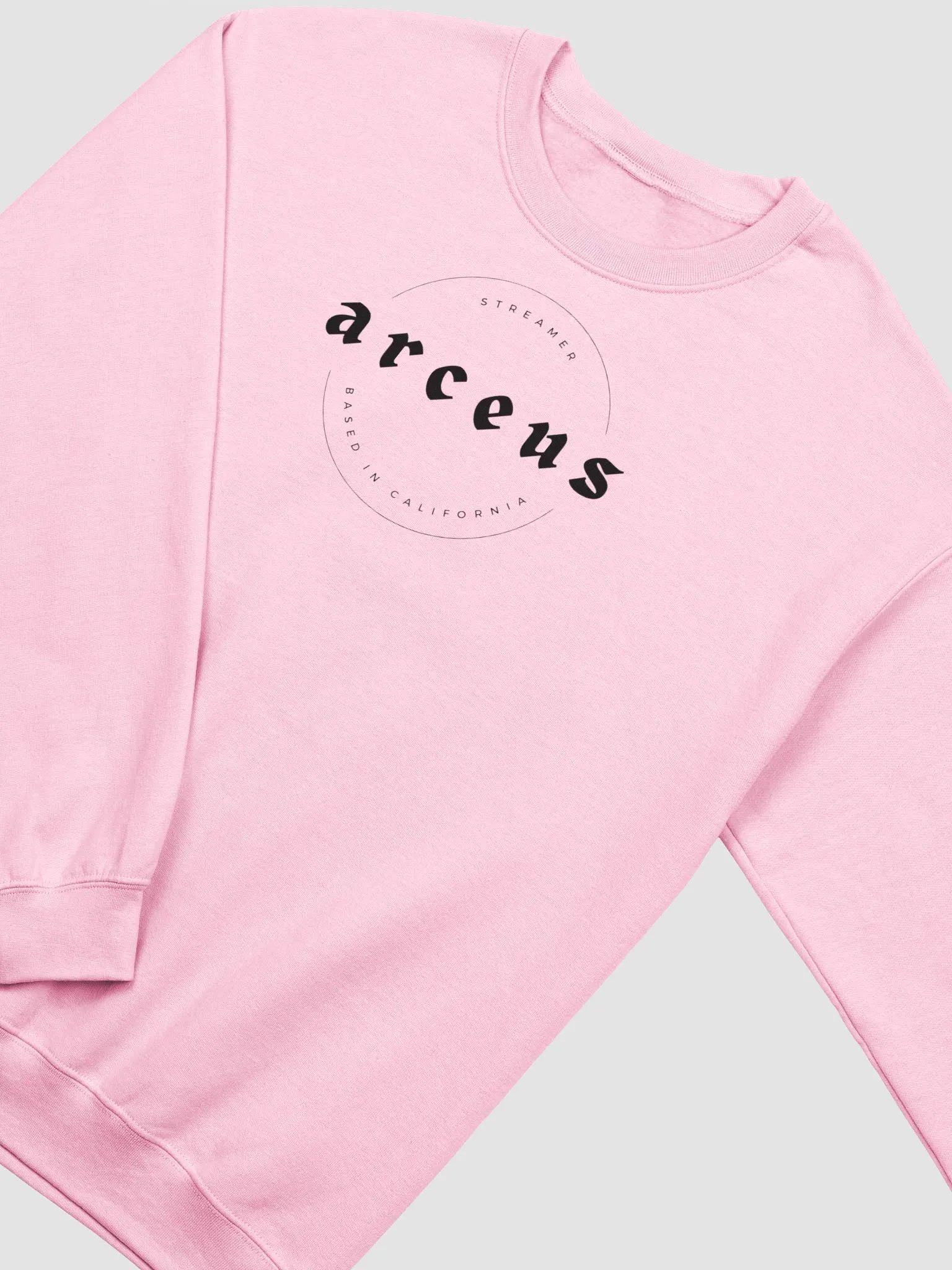 arc logo pink crewneck product image (3)