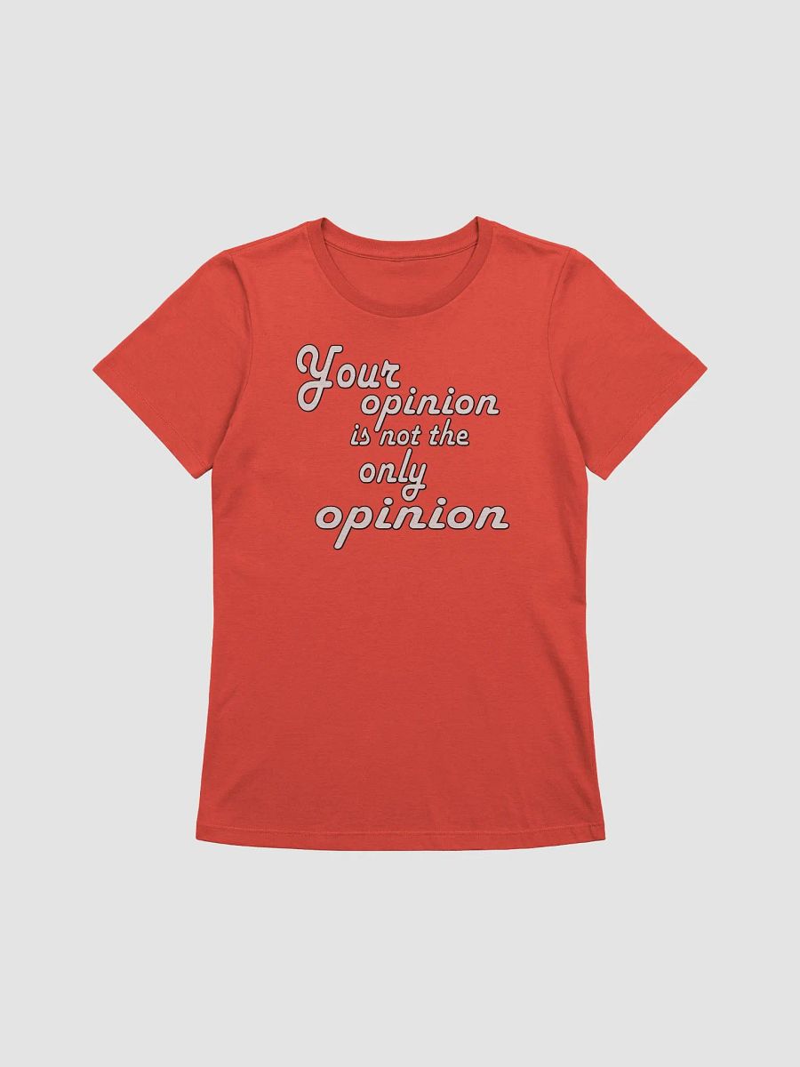Your Opinion... Bella+Canvas Women's Supersoft Relaxed-fit T-Shirt product image (1)