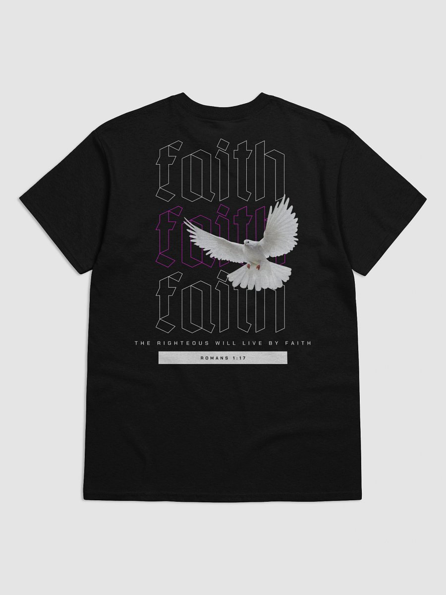 Romans 1:17 - Live By Faith Unisex T-Shirt product image (4)