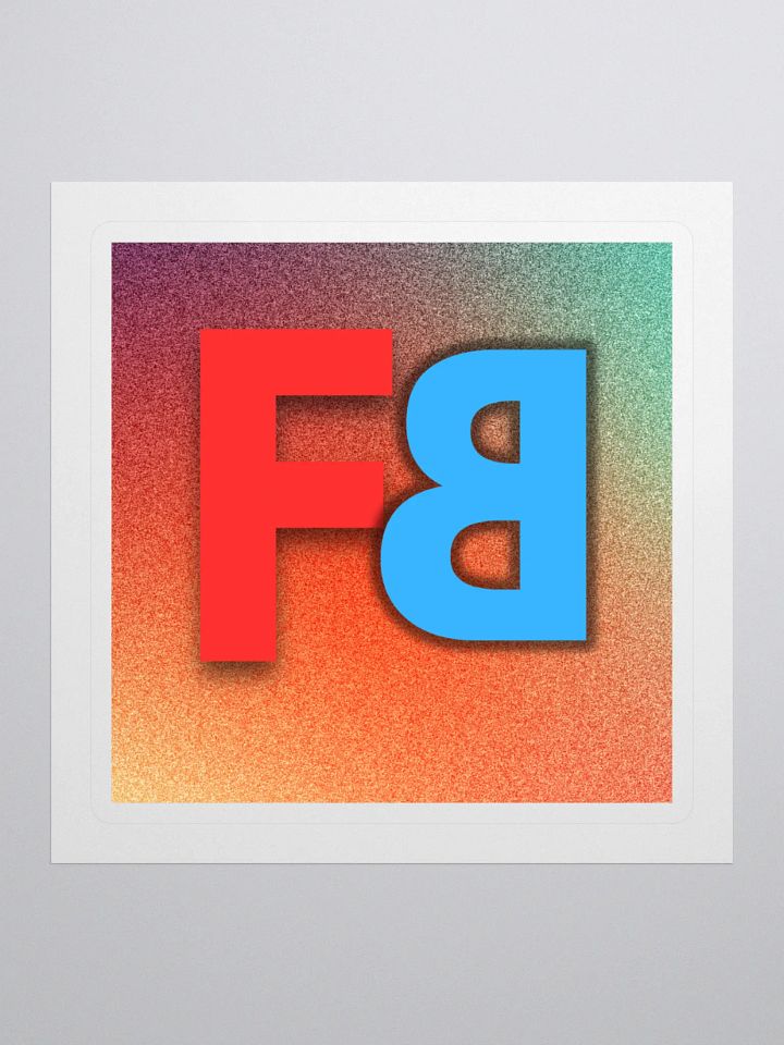 Colorful Buff Sticker product image (1)