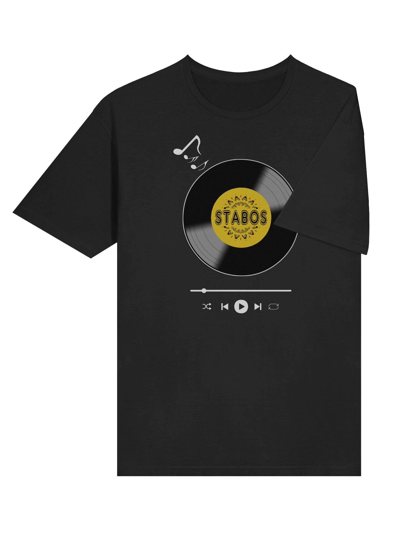 Retro Stabos Vinyl Record Music T-Shirt product image (6)