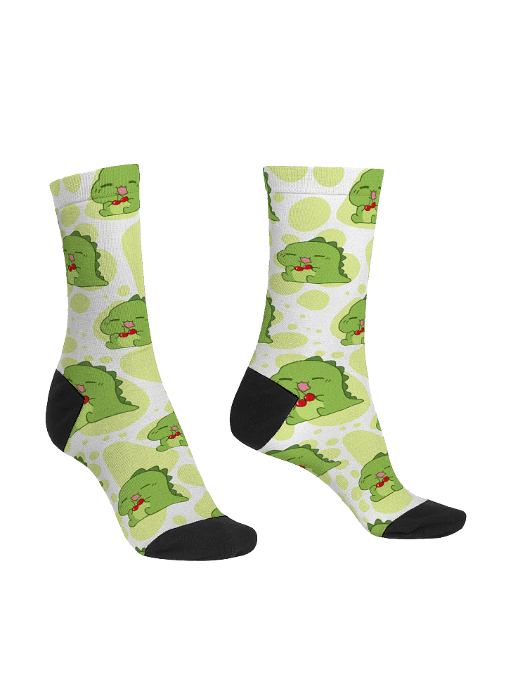 Cute & Sustainable Crocodile Crew Socks product image (2)