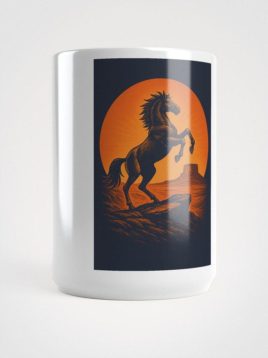 WILD HORSE IN SUNSET product image (5)