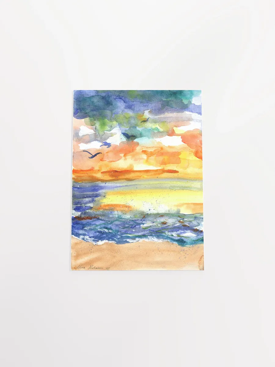 Playful Sea Art Print product image (13)
