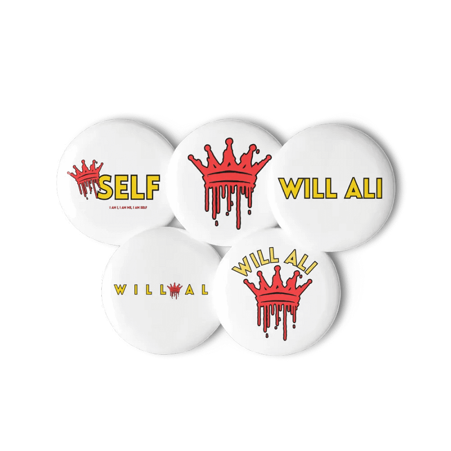Limited Edition Royal Drip Pin Button Set product image (6)