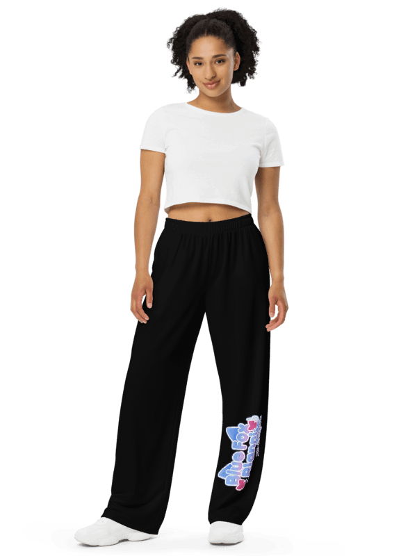 Cozy Blue Fox Pants - Black product image (1)