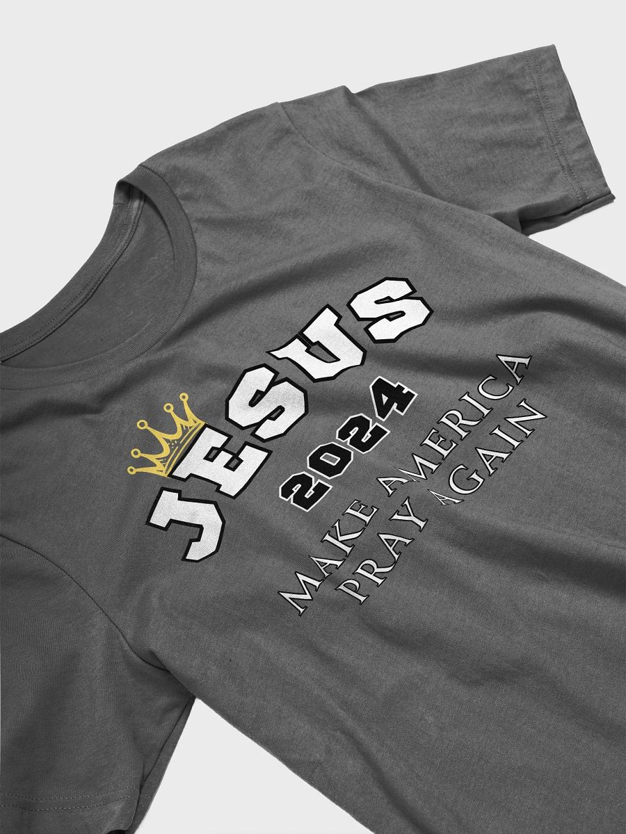 JESUS 2024 MAGA MAKE AMERICA PRAY AGAIN UNISEX T-SHIRT product image (13)