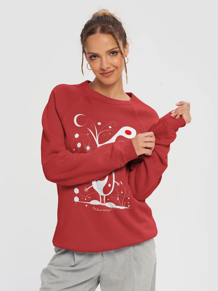 Bella+Canvas Unisex Sponge Fleece Raglan Sweatshirt product image (34)